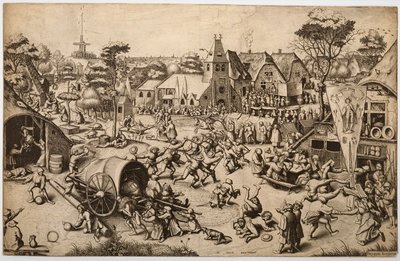 The Fair on St. Georges Day, c.1559-60 by Pieter the Elder after Bruegel